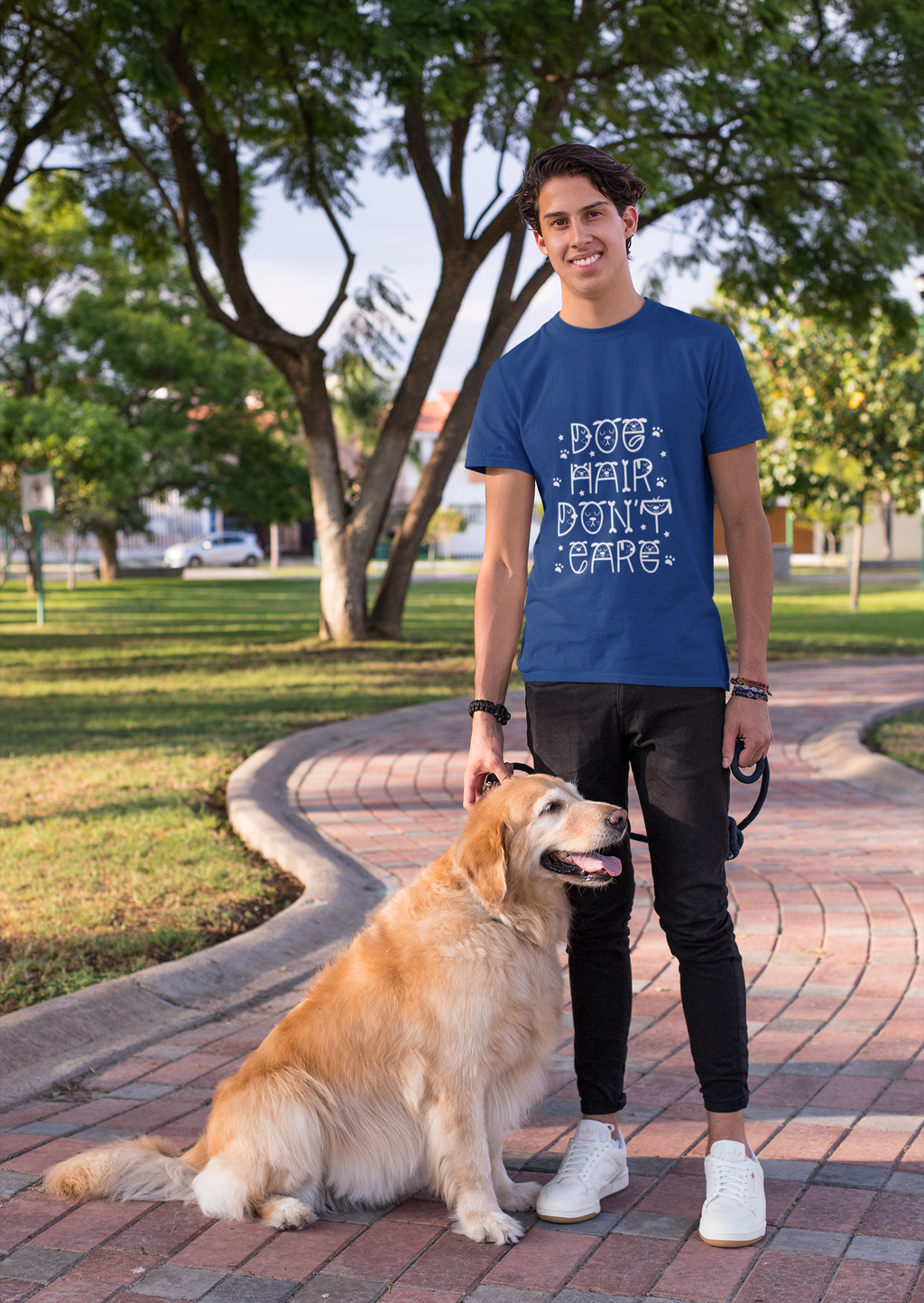 Dog Hair, Don’t Care – Dog Lover T-Shirt